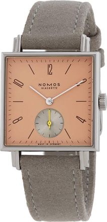 NOMOS Glash&uuml;tte Tetra - Die Kapriziose Hand Wind Nude Dial Ladies Watch 474