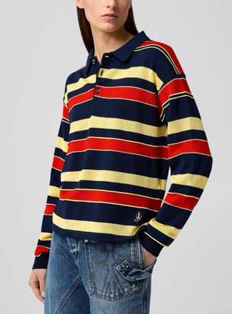 J.W.Anderson Womens Cotton-wool rugby Polo Shirt shirt