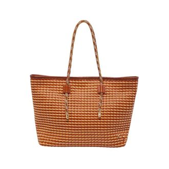 CLARIS VIROT Dames, Tassen, Bruin, Maat: ONE Size Katoen