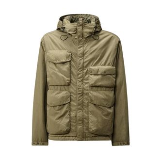 C.P. Company Light Jackets, male, Green, Size: XL Google Chrome W010A 356 Jacket