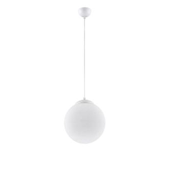 Sollux Lighting L&aacute;mpara colgantes blanco acero/vidrio alt. 120 cm