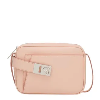 Ferragamo Archive Leather Camera Case
