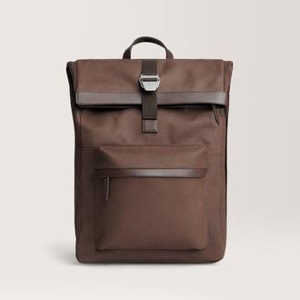 Carl Friedrik Urban Backpack - Nubuck Leather - Dark Brown
