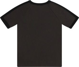 Gucci Girls Logo T-Shirt For Boy Dusty Dark Grey-Mc Cotton T-Shirts Grey/mc And Polos