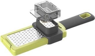 OEM Cortador Manual Multifuncional De 2 Piezas, Rallador De Ajo Y Verduras, Pr&aacute;ctico Utensilio De Cocina Para Picar Y Rallar Frutas Y Hierbas (verde)