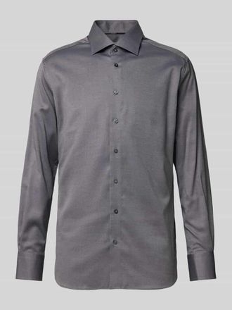 Eterna Regular Fit Business-Hemd mit Kentkragen in Black, Gr&ouml;&szlig;e 40