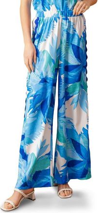 Flying Tomato Printed Woven Pants in Blue Multi at Nordstrom Rack, Size Medium