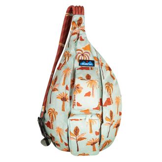 Kavu Unisex Rope Sling Bag In Vintage Palm