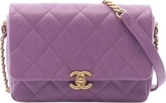 Chanel Borsa a tracolla Pre-owned - - Pre-owned - Donna - Viola - ONE SIZE