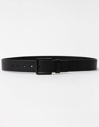 HUGO BOSS Mens HUGO Gioni Mens Leather Belt - Black 001 - Size: W40