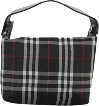 Burberry Pre-owned Mini Bags, female, Black, Size: ONE SIZE Pre-owned Nova check Handbag