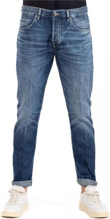 Dondup Iconische Jeans - Heren - Slim Fit Jeans - Blauw - W31 - Katoen - Jeans