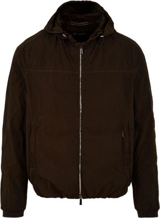 Moorer Albori-4D Jas - Heren - Zomerjassen - Groen - L - Polyester - Jassen