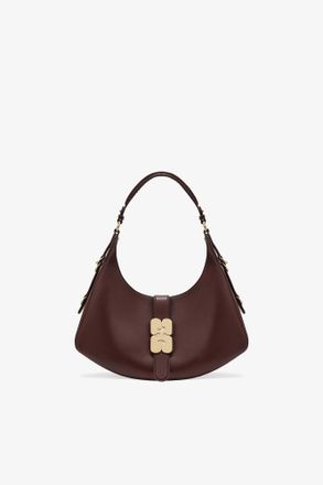 Ganni Brown Small Kat Bag