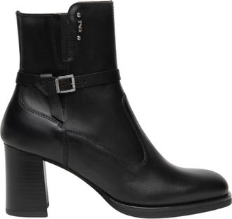 Nero Giardini Stivaletto in Camoscio - - Shoes - Donna - Nero - 38 EU
