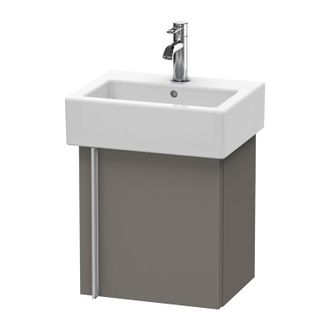 Duravit M&oacute;dulo Mural Duravit Vero 6271, Con 1 Puerta, Bisagra De Puerta A La Derecha, 400 Mm, Color (frente/cuerpo): Flanela Gris Seda Lacado Mate - Ve6271r90