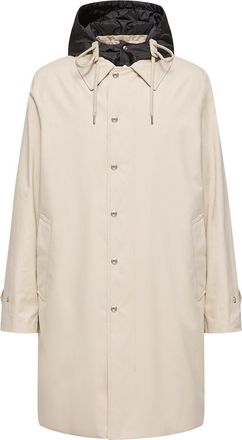 Moncler Moncler Kervoyal Hooded Long Down Parka, Men, Beige, Size: 2