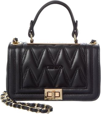 Mario Valentino Valentino By Mario Valentino Beatriz Diamond Leather Shoulder Bag