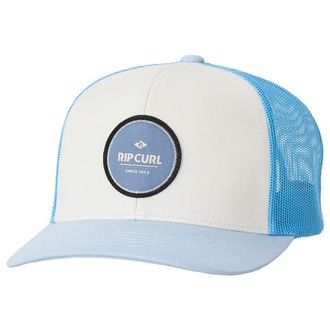 Rip Curl Routine Curve Trucker Cap f&uuml;r Herren | wei&szlig;