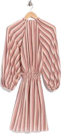 Longchamp Smocked Long Sleeve Dress in Powder at Nordstrom Rack, Size 8 Us / 40 Fr