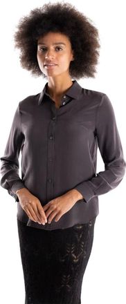 Pinko Pinko, Overhemden, Dames, Bruin, S, Crackers Shirt