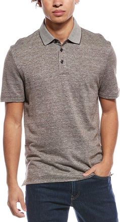 HUGO BOSS Press Linen-Blend Polo Shirt