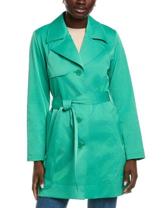 NVLT Nvlt Crinkle Trench Coat