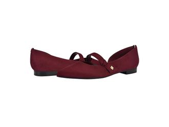Tommy Hilfiger Venny 2 Womens Flat Shoes Dark Red : 9.5 M