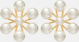 Oscar De La Renta Orecchini con perle bijoux