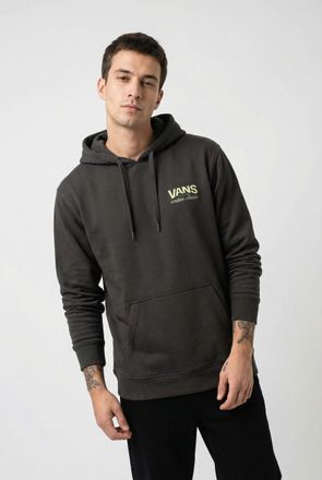 Vans Sweatshirt VANS SHOP FRONT PULLOVER, Herren, Gr. XXL, schwarz, Obermaterial: 84% Baumwolle, 16% Polyester, normal, Rundhals, Sweatshirts Sweatshirt