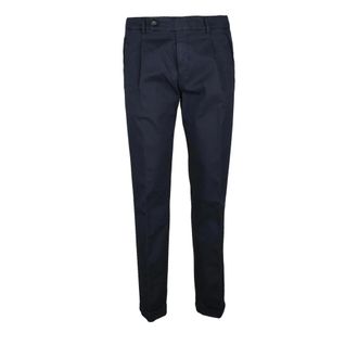 Berwick 1707 Chinos, male, Blue, Size: 3XL Stretch Chinos
