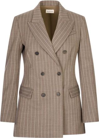 P.A.R.O.S.H. Mujer, Chaquetas, Marr&oacute;n, Talla: S