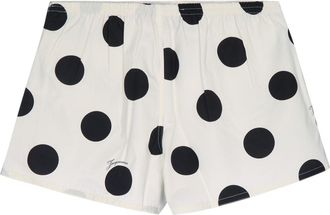 Jacquemus Short Shorts - White