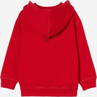 Gucci Girls Sweatshirt Printed Cotton Red Hoods & Sweatshirts