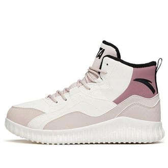 Anta (WMNS) ANTA Life Series Sneakers High Grey White Purple 122148903-2
