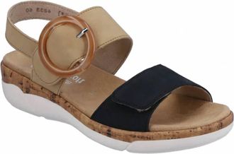 Remonte Womens Jocelyn R6853 Sandal In Pazifik / Sand