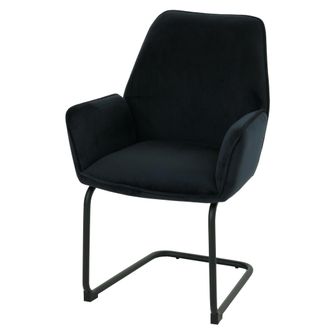Hhg Hhg - Silla Basculante 410, Silla De Comedor Silla De Cocina, Tela/textil Oeko-tex Mvg, Azul Antracita