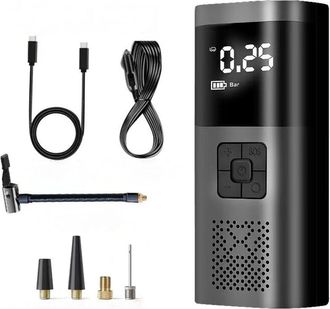 OEM Compresor De Aire Port&aacute;til, Inflador Inal&aacute;mbrico Para Neum&aacute;ticos De Coche Con Man&oacute;metro, Mini Compresor De 150 Psi Y 12 V Cc, Accesorio Para Coche, Co