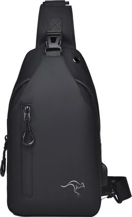 Generic Daily Sling Bag For Men - Small Shoulder With USB Charging Port, Lightweight For Hiking Travelling Shopping, Durable Casual Travel Bag, Mens Outdoor W