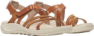 Merrell Sandale MERRELL HARBOR BACKSTRAP, Damen, Gr. 37, braun (hazel), Leder, Schuhe Sandale