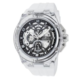 Invicta Mens Racing 46mm White Quartz Watch