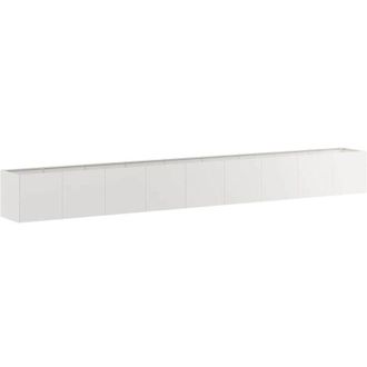 vidaXL Jardinera 360x40x40 Cm Acero Inoxidable Vidaxl