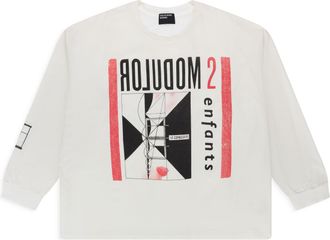 Enfants Riches Deprimes Enfants Riches Deprimes Vintage White Modular LS T-Shirt