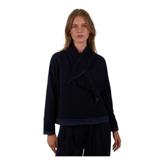 Jcsophie Dames, Truien, Blauw, Maat: XS Wol
