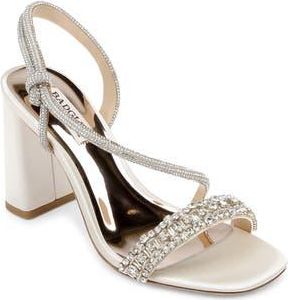 Badgley Mischka Naomi Slingback Sandal in Ivory at Nordstrom Rack, Size 6.5