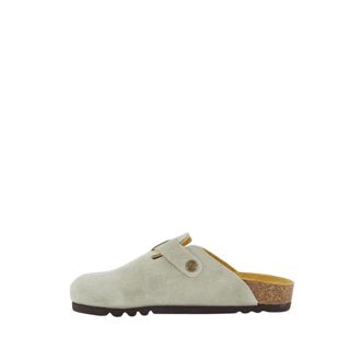Scholl Fae Slipper - Dames - Slip ons - Groen - 37 EU - Leer - Schoenen