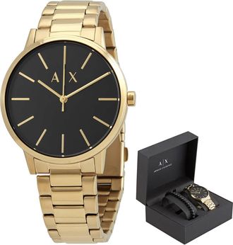 A|X Armani Exchange Cayde Quartz Black Dial Mens Watch AX7119