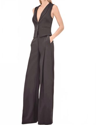 Alexis Jude Wide Leg Pants In Black