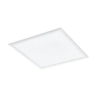 Loops Flush Ceiling Light Colour White Shade Plastic Remote Control LED 20W Included