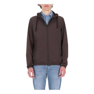 Herno Light Jackets, male, Brown, Size: 2XL Bomber Jacket